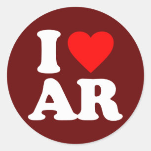 ADESIVO EU AMO A AR