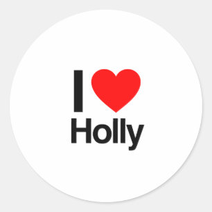Adesivo eu amo a Holly