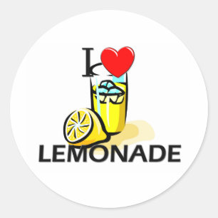 Adesivo Eu amo a limonada