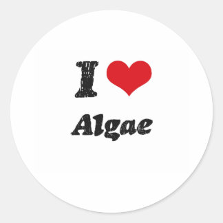 Adesivo Eu Amo Algae