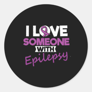 Adesivo Eu Amo Alguém Com Dia De Epilepsia Crises Guerreir
