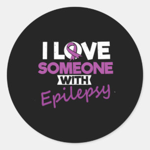 Adesivo Eu Amo Alguém Com Epilepsia Day Convulsa Guerreiro