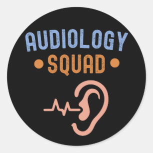 Adesivo Eu Amo Audiologia, Equipe de Audiologia