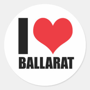Adesivo Eu amo Ballarat