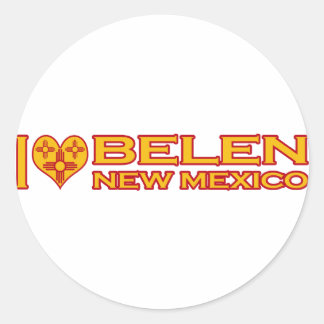 Adesivo Eu Amo Belen, NM
