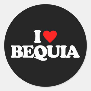 ADESIVO EU AMO BEQUIA