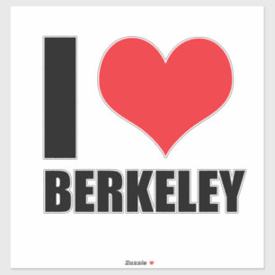 Adesivo Eu amo Berkeley