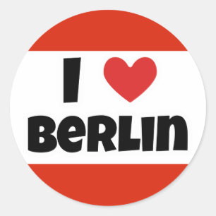 Adesivo Eu amo Berlim
