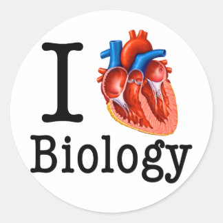 Adesivo Eu Amo Biologia