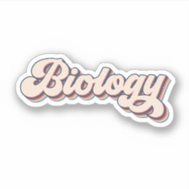 Adesivo Eu Amo Biologia, Citações de Biologia