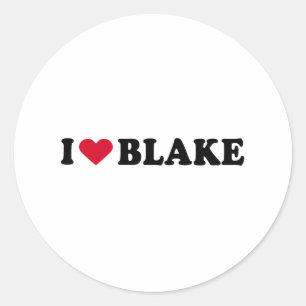 ADESIVO EU AMO BLAKE