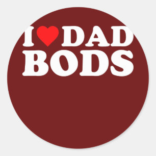 Adesivo Eu Amo Bods Pais