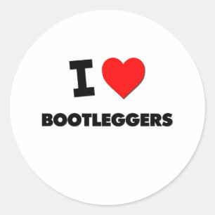 Adesivo Eu amo Bootleggers