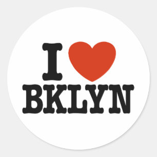 Adesivo Eu amo Brooklyn