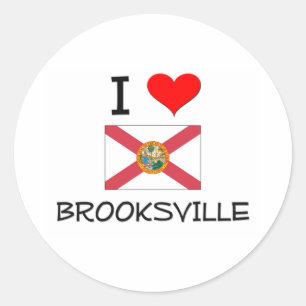Adesivo Eu amo BROOKSVILLE Florida