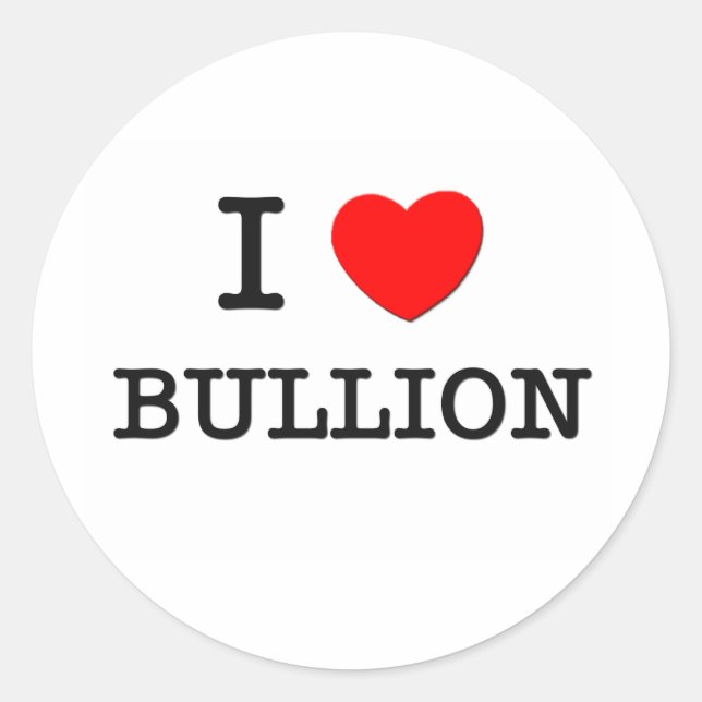 Adesivo Eu Amo Bullion (Frente)