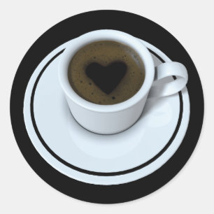 Adesivo EU AMO café