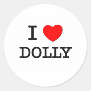 Adesivo Eu Amo Dolly