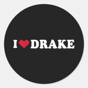 ADESIVO EU AMO DRAKE