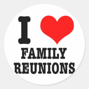ADESIVO EU AMO ENCONTROS FAMILIARES
