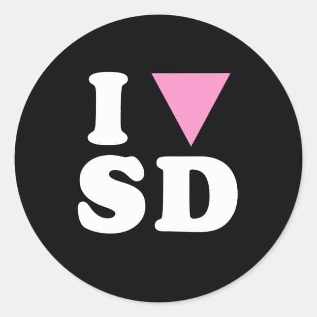 Adesivo EU AMO GAY SD - BRANCO -.png (Frente)