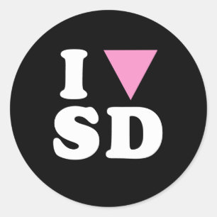 Adesivo EU AMO GAY SD - BRANCO -.png