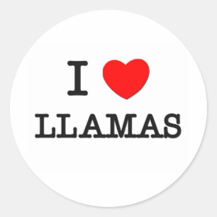 Adesivo Eu amo LAMAS