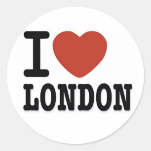 ADESIVO EU AMO LONDRES