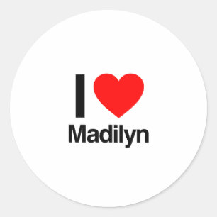 Adesivo eu amo madilyn