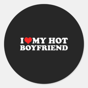 Adesivo Eu Amo Meu Amigo Quente Se Ele É Meu Amigo Quente