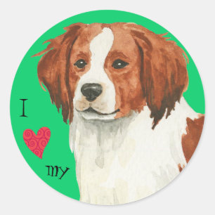 Adesivo Eu amo meu Kooikerhondje