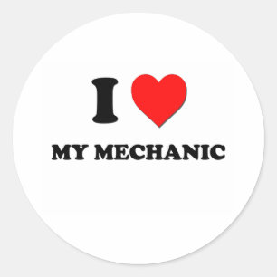 Adesivo Eu amo meu mecânico