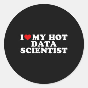Adesivo Eu Amo Meu Namorado Cientista de Dados Quente Casa