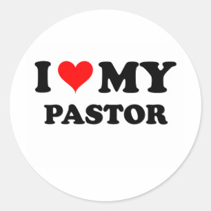 Adesivo Eu Amo Meu Pastor