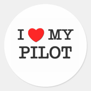 Adesivo Eu amo meu PILOTO