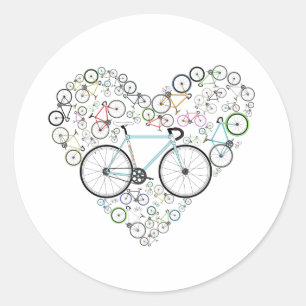 Adesivo Eu amo minha bicicleta