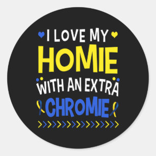 Adesivo Eu Amo Minha Casa Com Um Pai Extra De Chromie Mamã