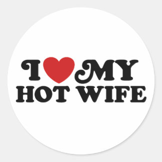 Adesivo Eu Amo Minha Esposa Quente