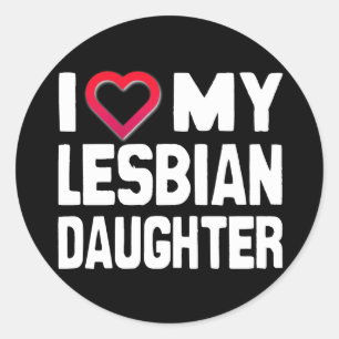 ADESIVO EU AMO MINHA FILHA LESBIANA - -...