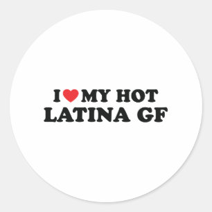 Adesivo Eu amo minha Namorada de latina Eu coração meu Gf 
