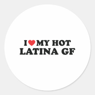Adesivo Eu amo minha Namorada de latina Eu coração meu Gf