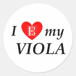 Adesivo Eu Amo Minha Viola (Eu Corto Minha Viola)