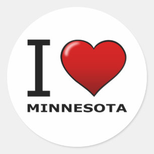 ADESIVO EU AMO MINNESOTA
