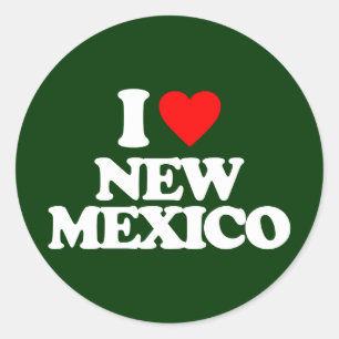 ADESIVO EU AMO NEW MEXICO