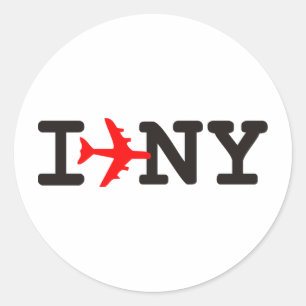 Adesivo Eu amo New York