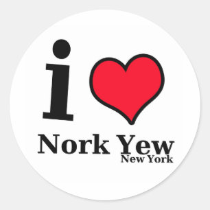Adesivo Eu amo NEWYORK