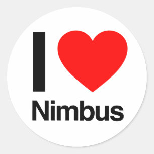 Adesivo eu amo nimbus