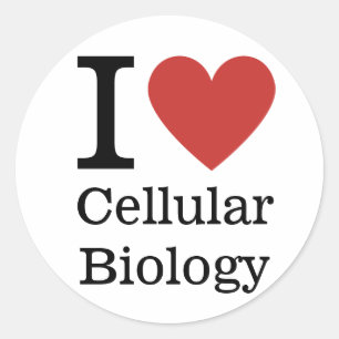 Adesivo Eu ❤️ Amo O Cellular Biology STICKER