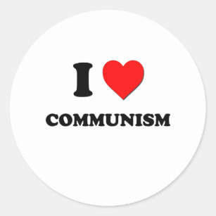 Adesivo Eu amo o comunismo