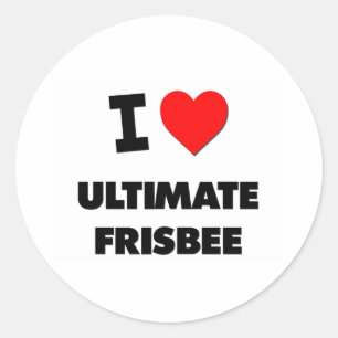 Adesivo Eu Amo O Frisbee Final